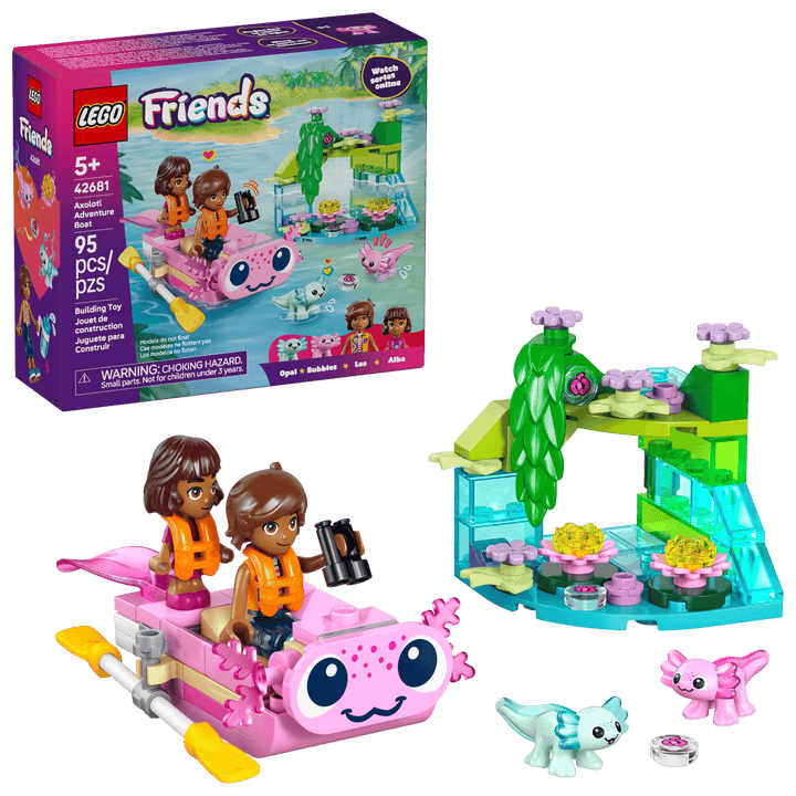 Axolotl Adventure Boat