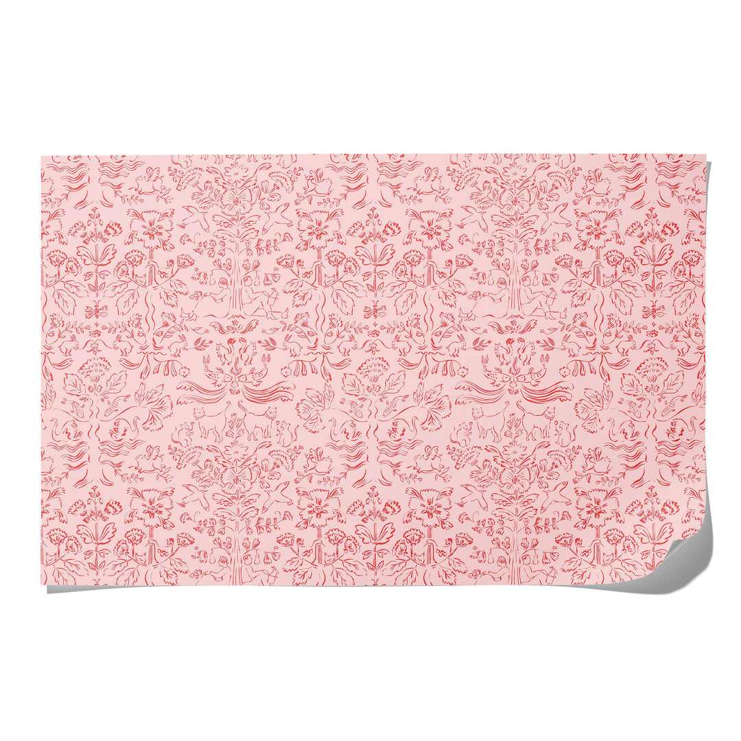 Otomi wrapping paper: Flat sheets