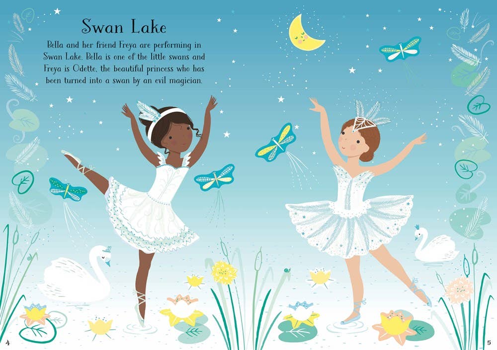 Little Sticker Dolly Dressing Ballerina