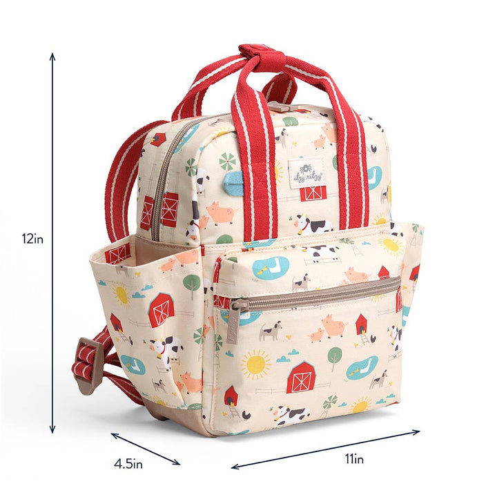 Toddler Backpack: Strawberries