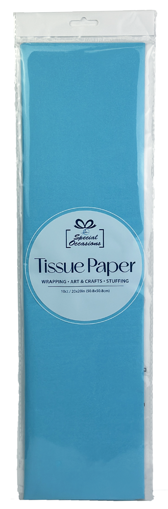 Party Tissue Paper Turquoise, 10 Sheets Gift Wrapping Paper: Turquoise