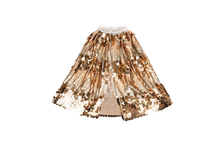 The 5th Avenue Pailette Cape, Gold