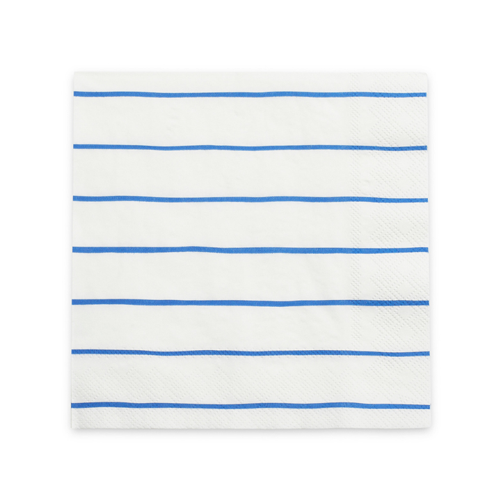 Striped Petite Napkins - 16 Pk. Mint