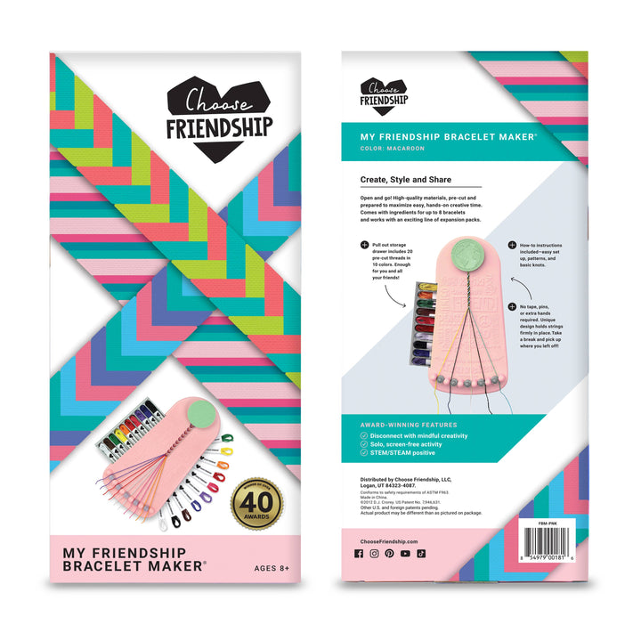 My Friendship Bracelet Maker DIY Craft Kit Blue