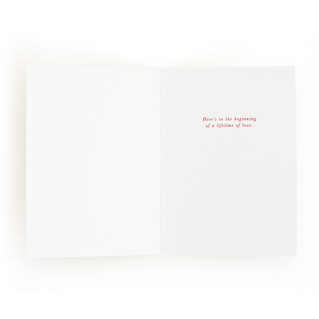 Cheers To Love, Bride-To-Be Greeting Card