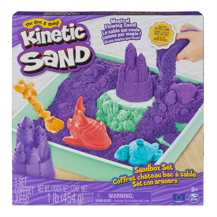 Purple Kinetic Sand Boxed Playset