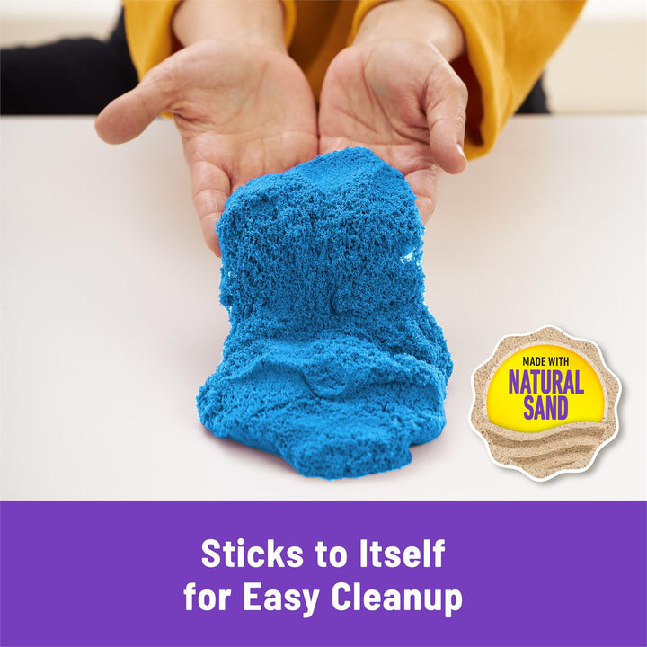 Blue Kinetic Sand Boxed Playset