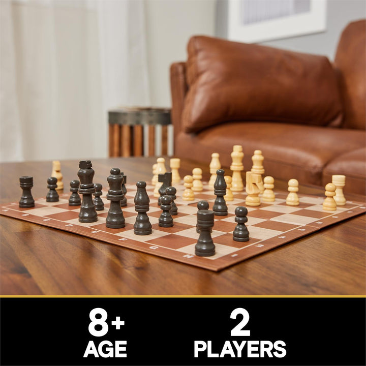 Cardinal Classics, Chess Checkers and Tic-Tac-Toe Set