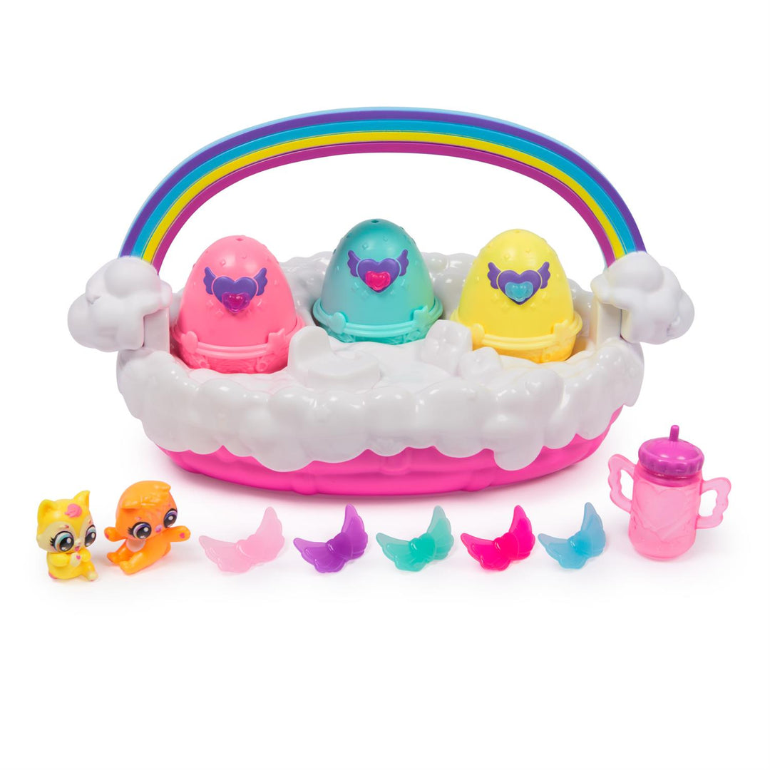 Hatchimals Alive, Neon Rainbow Spring Basket