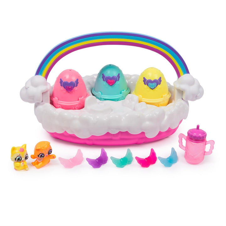 Hatchimals Alive, Neon Rainbow Spring Basket