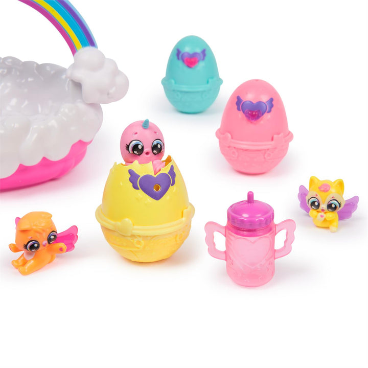 Hatchimals Alive, Neon Rainbow Spring Basket