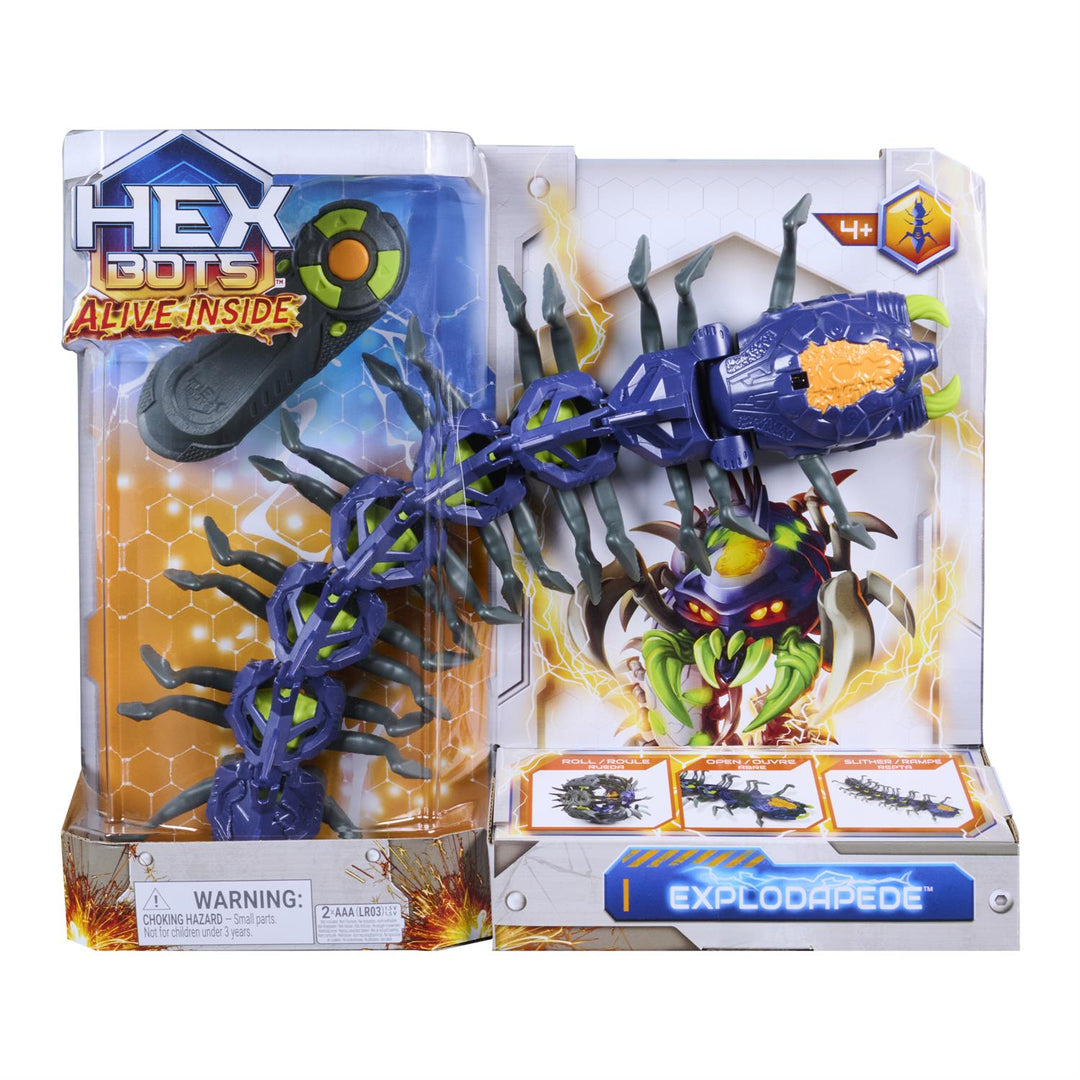 Hex Exploding Centipede Remote Control