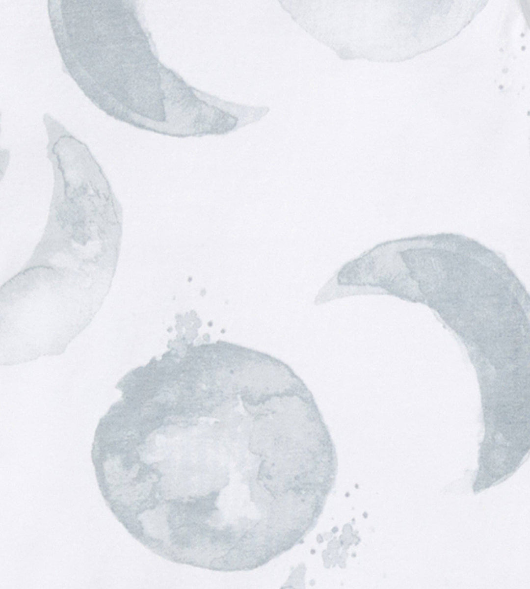 Set of 5 Hello Moon Burp Cloths: Quarry / One Size