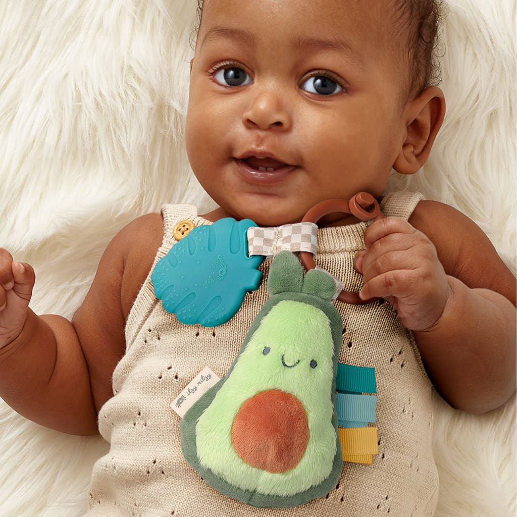 Plush + Teether: Strawberry