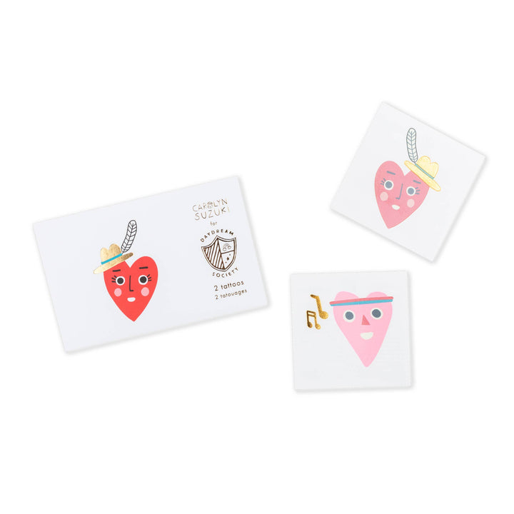 Heartbeat Gang Temporary Tattoos