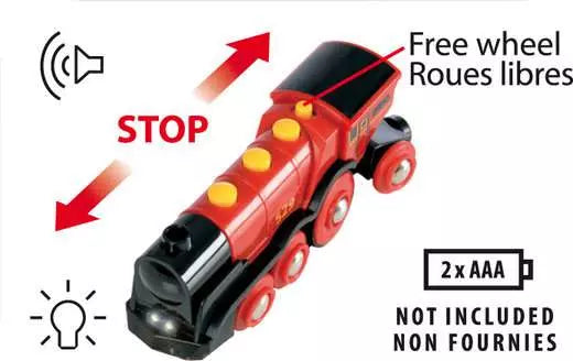 Mighty Red Action Locomotive