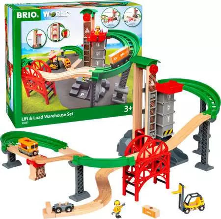 Lift & Load Train Warehouse Set
