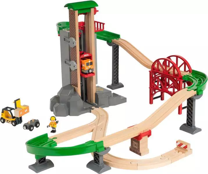 Lift & Load Train Warehouse Set