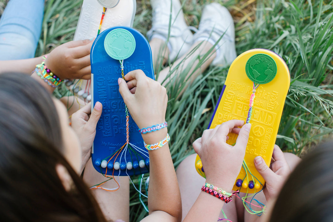My Friendship Bracelet Maker DIY Craft Kit Blue