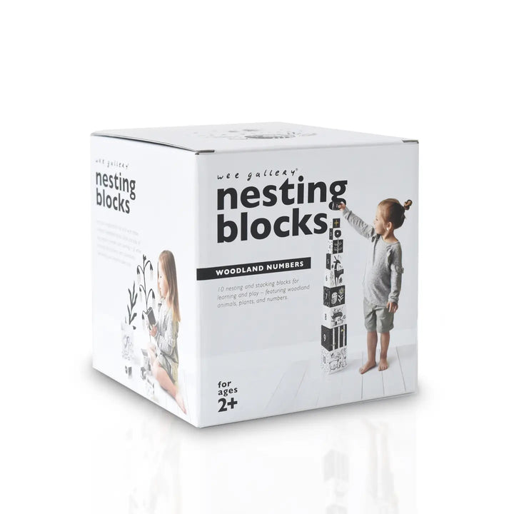 Woodland Nesting Stacking Blocks