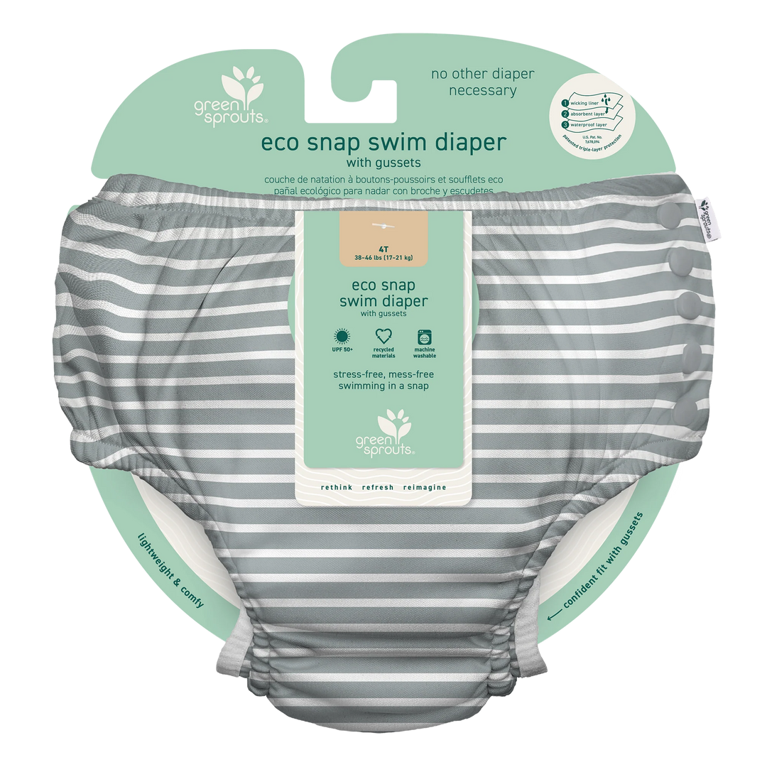Side Snap Swim Diaper