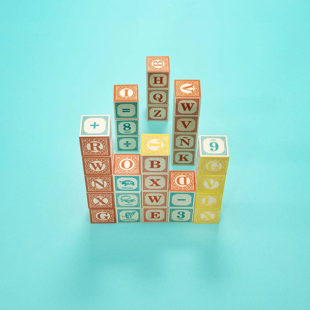 Spanish Wooden Blocks