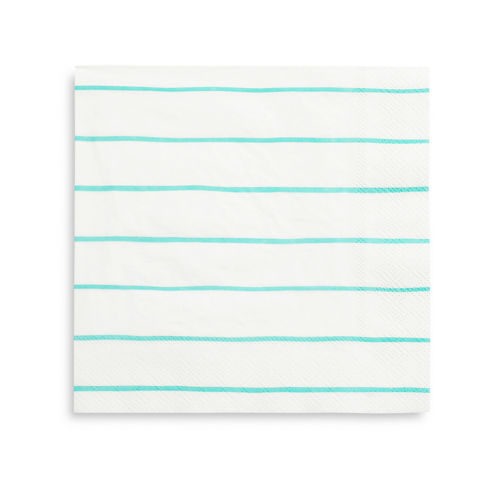 Striped Petite Napkins - 16 Pk Lilac Purple