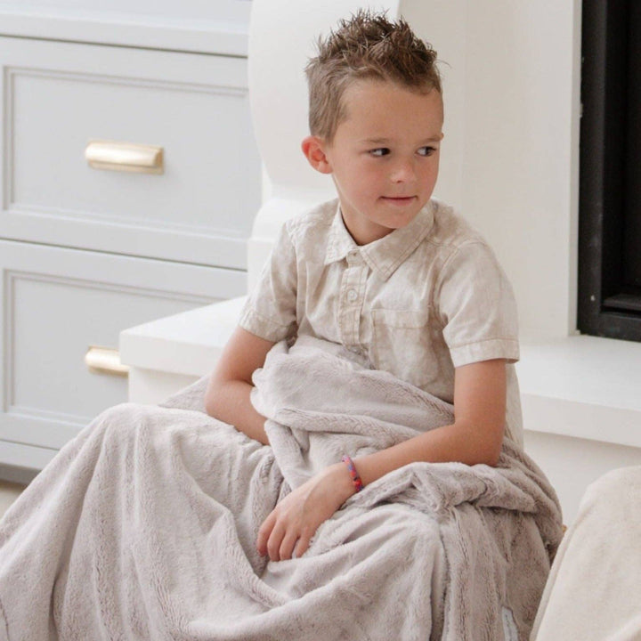 LUSH TODDLER BLANKETS: Hazelnut
