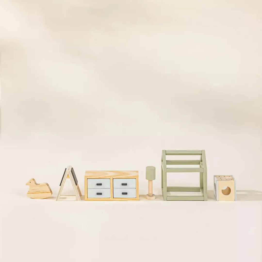 Kids Room Wooden Doll House Furniture