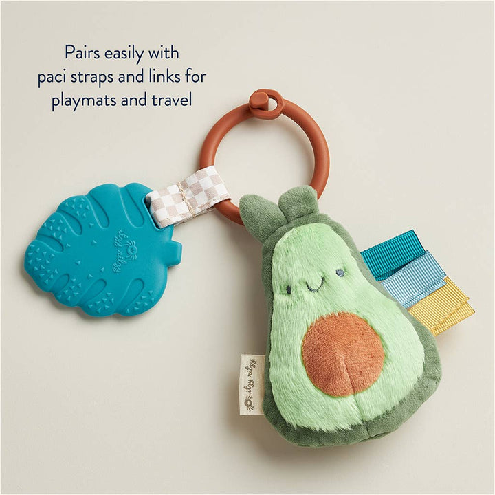 Plush + Teether: Strawberry