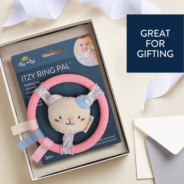 Teething Ring: Pink Kitty