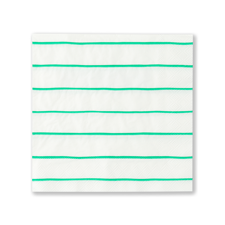 Striped Petite Napkins - 16 Pk Lilac Purple