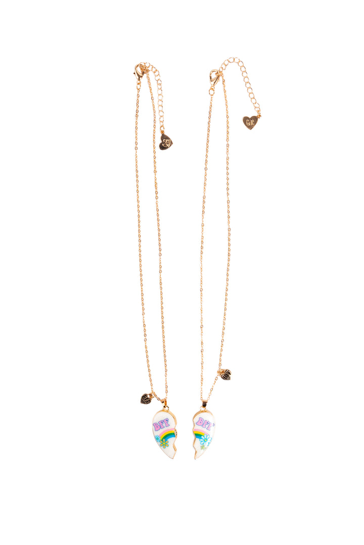 BFF Besties Tear & Share Necklaces