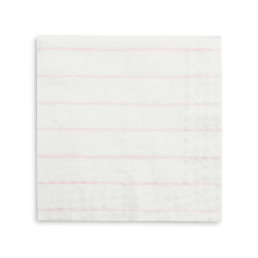 Striped Petite Napkins - 16 Pk Lilac Purple
