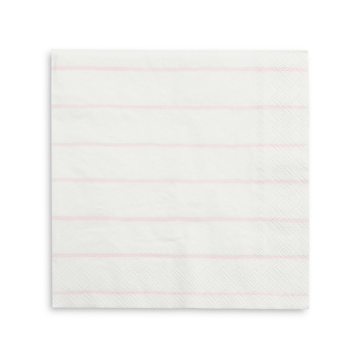 Striped Petite Napkins - 16 Pk. Mint