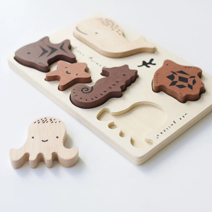 Ocean Wooden Tray Puzzle