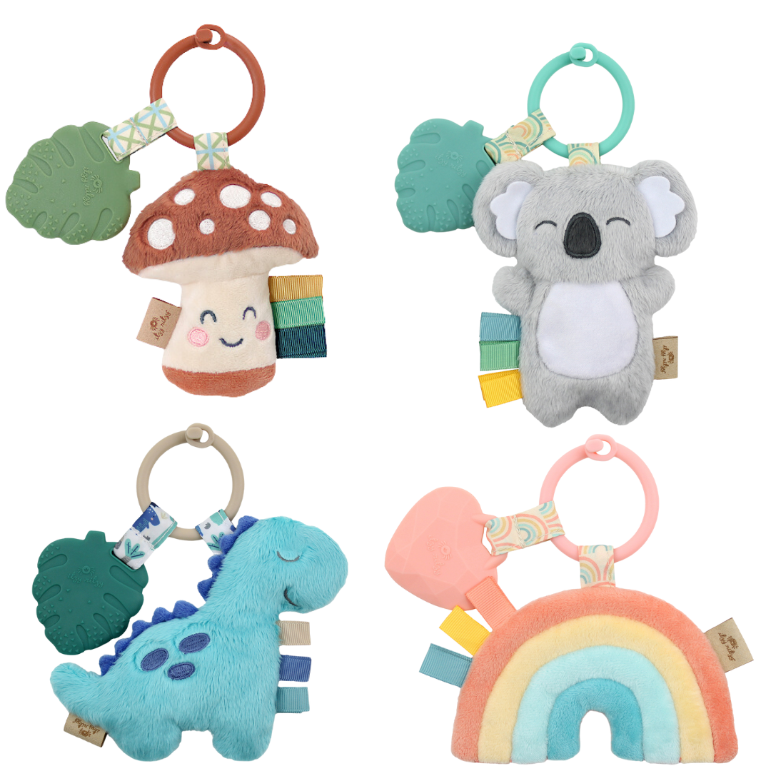 Plush + Teether: Strawberry