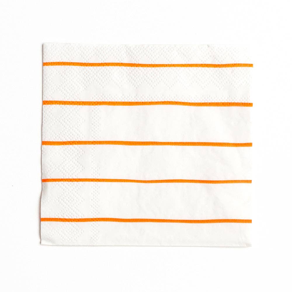 Striped Petite Napkins - 16 Pk Clover Green