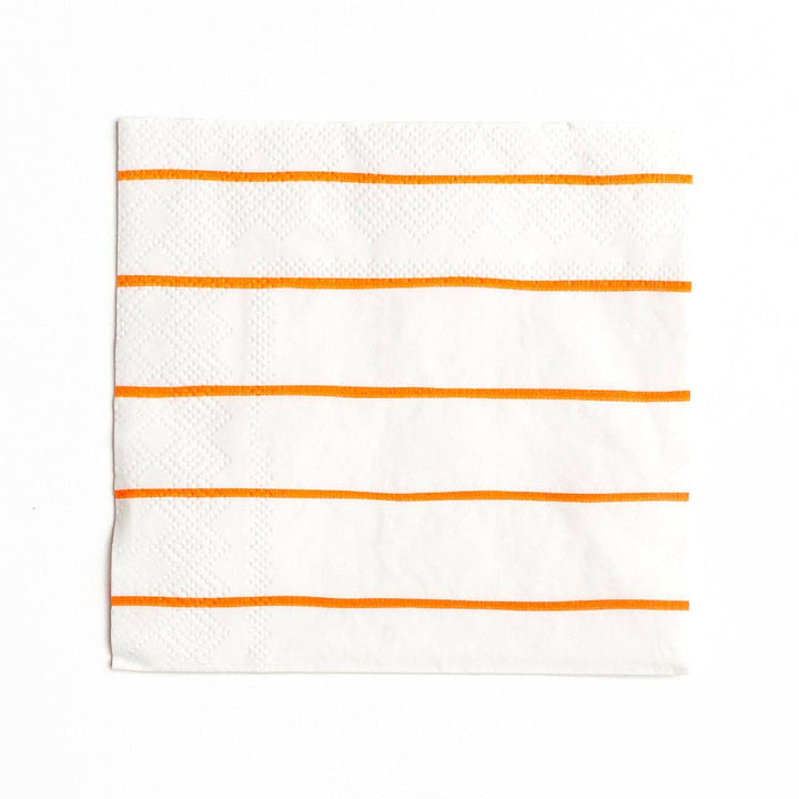 Striped Petite Napkins - 16 Pk Clover Green