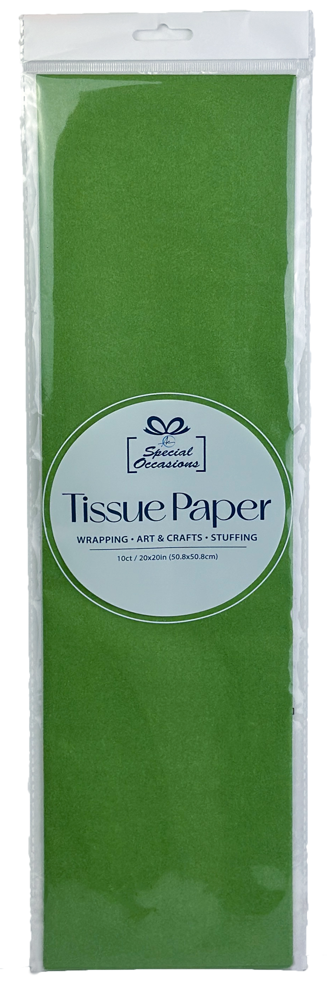Party Tissue Paper Hunter Green, 10Sheets Wrapping Paper: Hunter Green