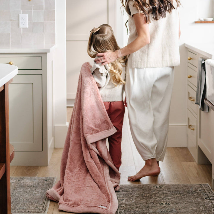 LUSH TODDLER BLANKETS: Chambray