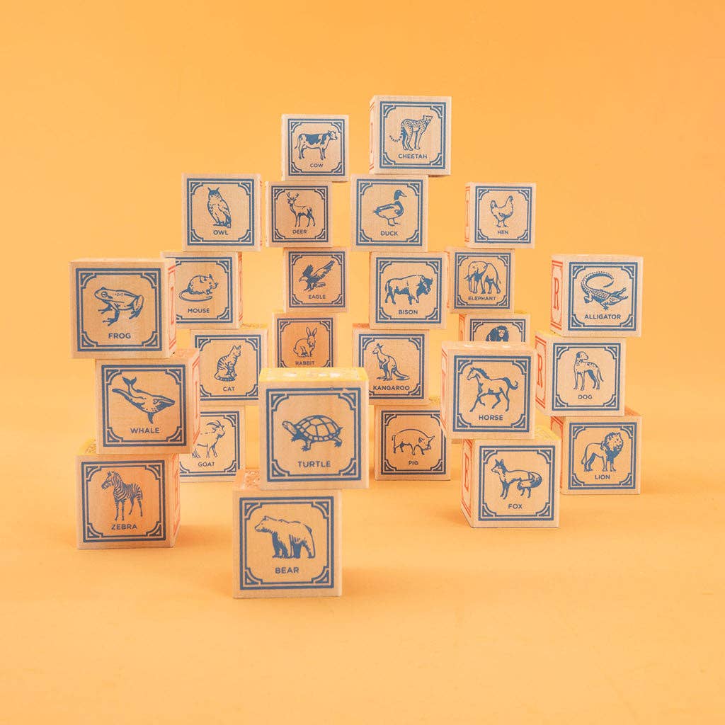 Classic ABC Wooden Blocks