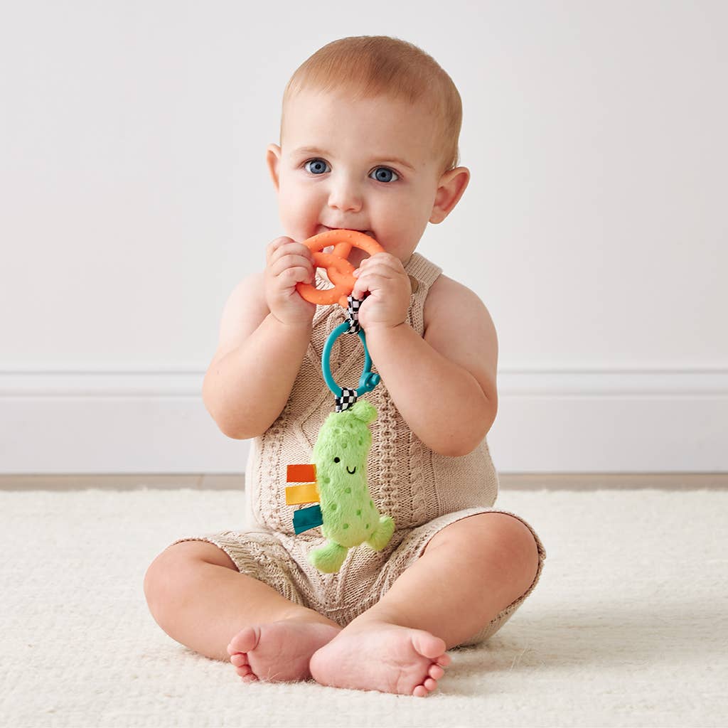 Plush + Teether - Parker The Pickle