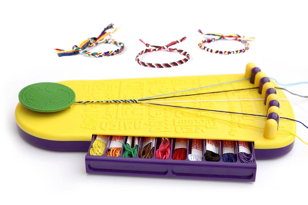 My Friendship Bracelet Maker DIY Craft Kit Blue