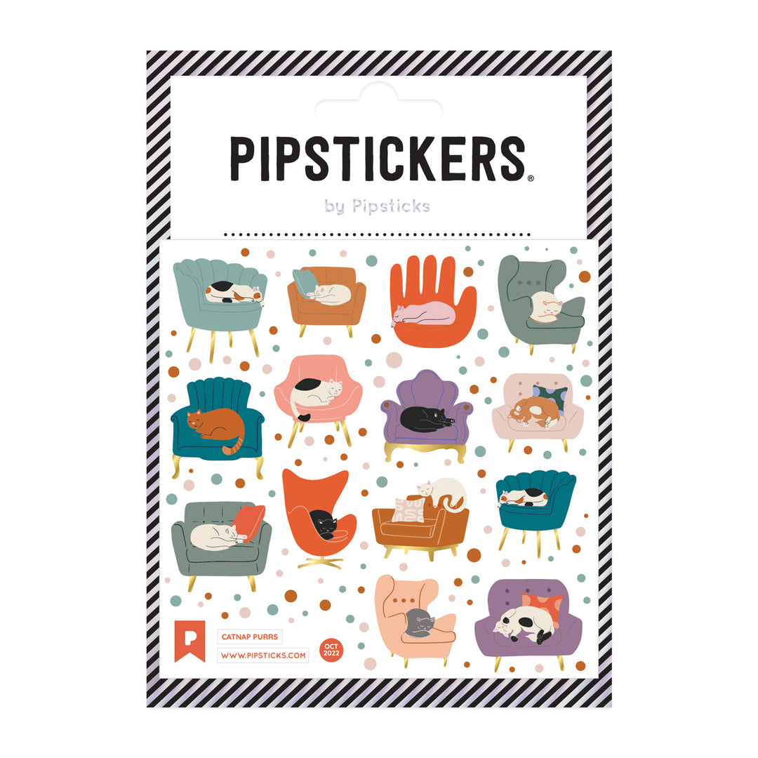 Catnap Purrs Stickers