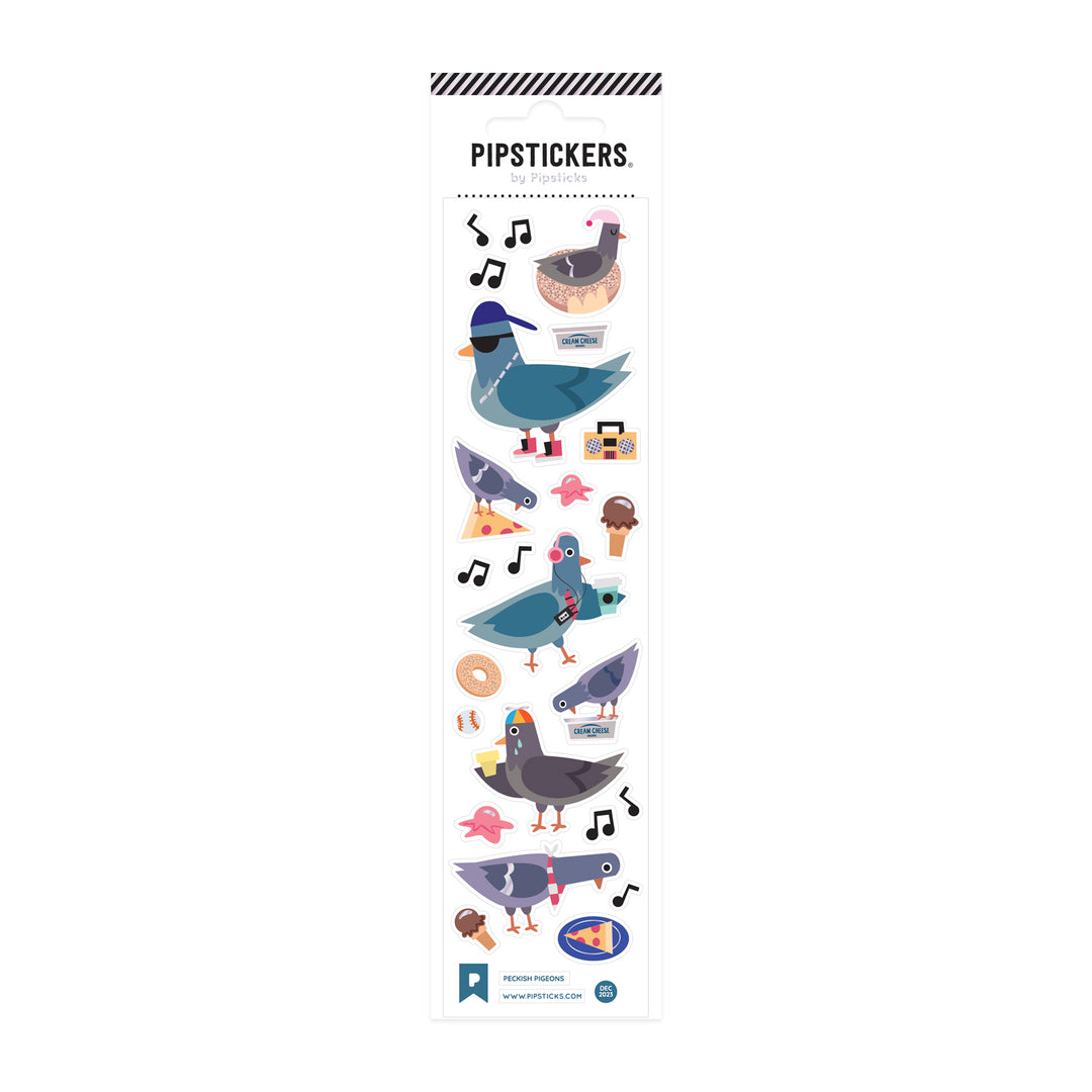 Peckish Pigeon Stickers