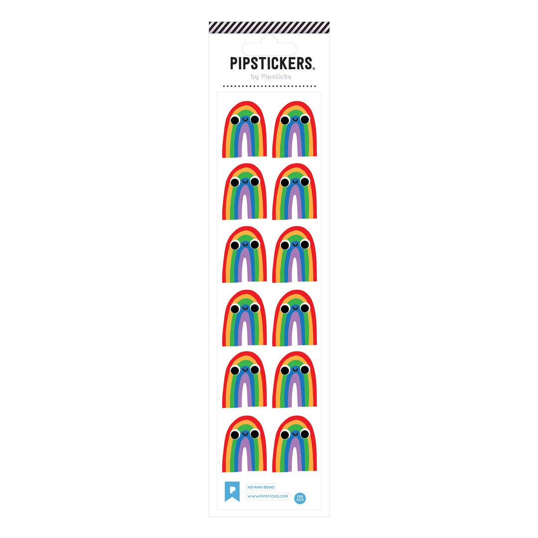 Googly Rainbow Stickers