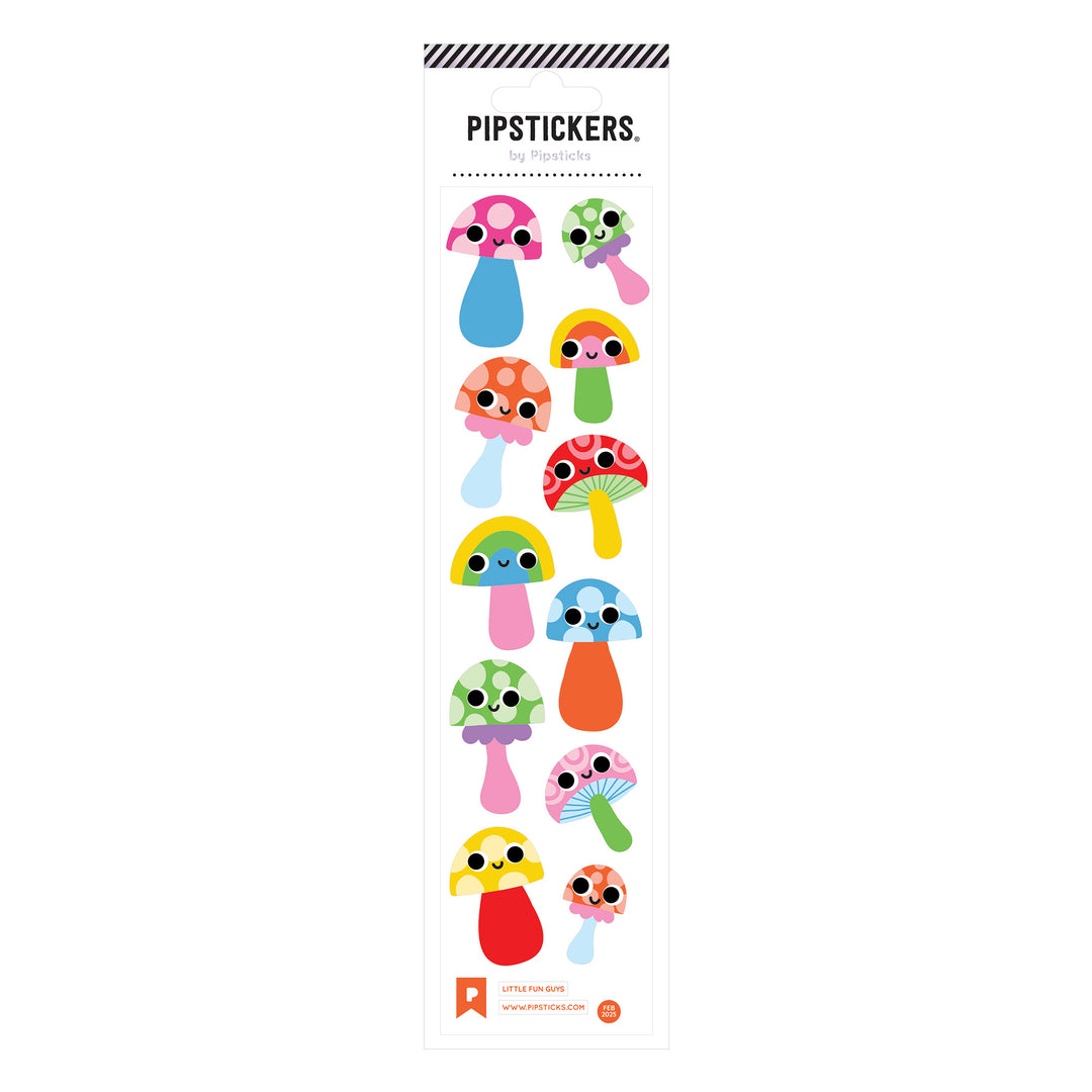 Googly Fun Guys Mushroom Stickers