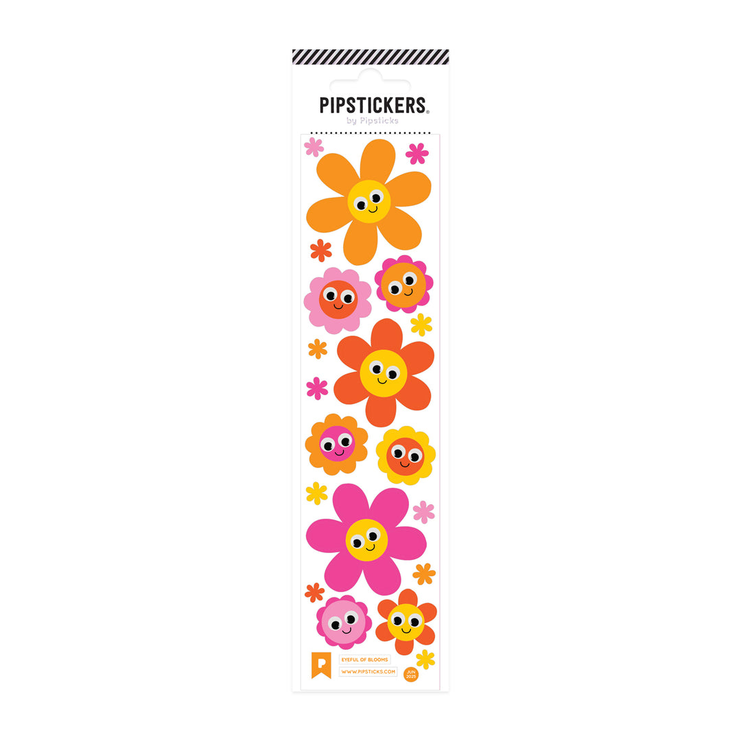 Googly Flower Stickers