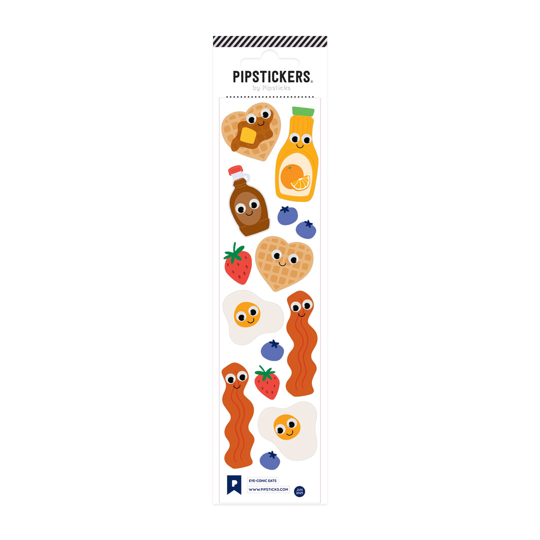 Googly Breakfast Foodie Stickers